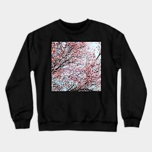 blossoming almond tree Crewneck Sweatshirt